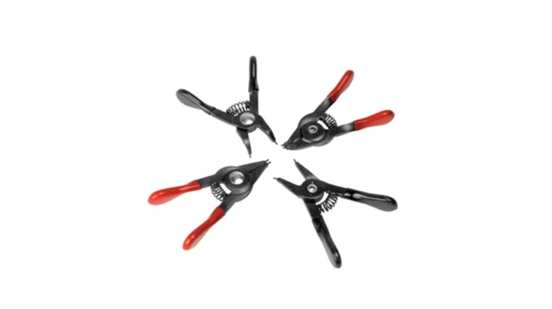 4 Pcs Mini Snap Ring Pliers Set