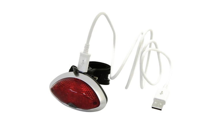 5 LED USB Rechargeable Bike Light