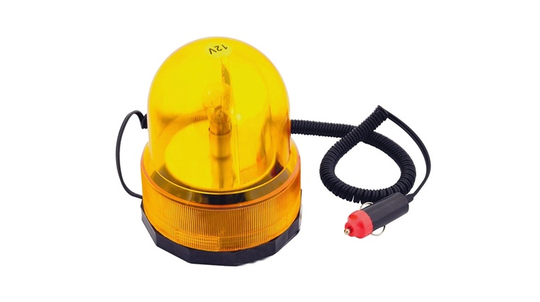 Amber Auto Revolving Light 12V