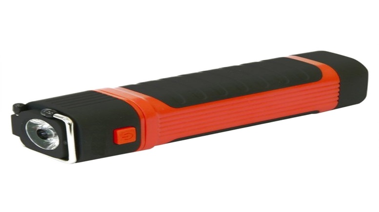 1 LED + COB Telescopic Light 2