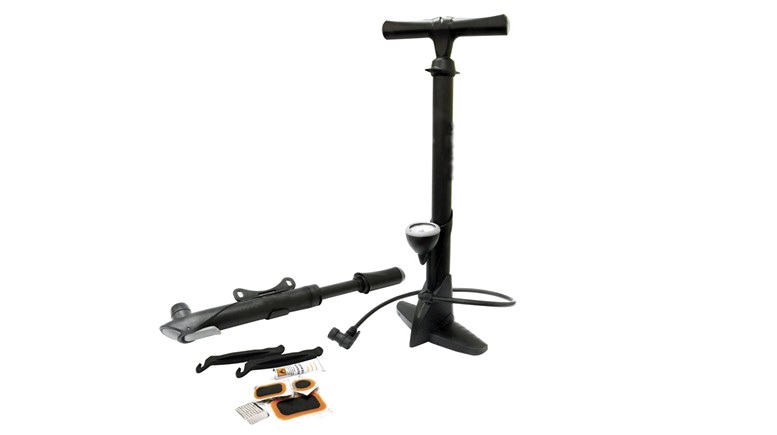 2pc Bicycle Pump & Repair Kit 2